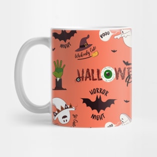 Halloween Pattern Mug